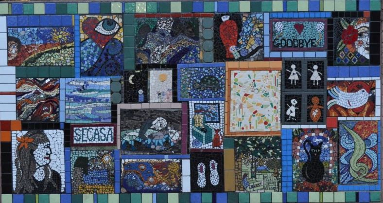 SECASA Mosaic wall