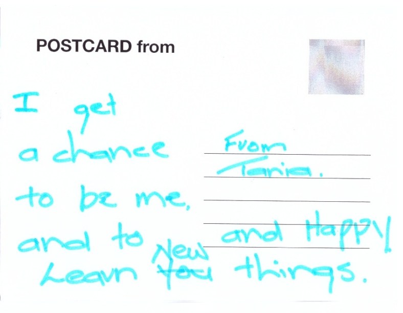 postcards from the artgroup tania