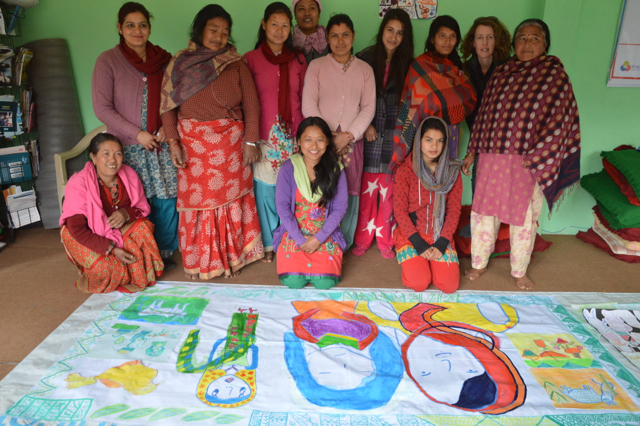 Group with Anna Wilson