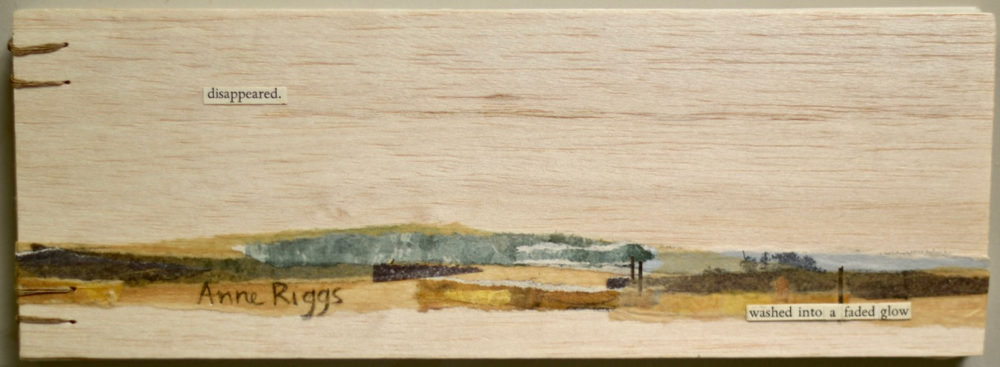 disappeared. washed into a faded glow. Artist book/video | Anne Riggs